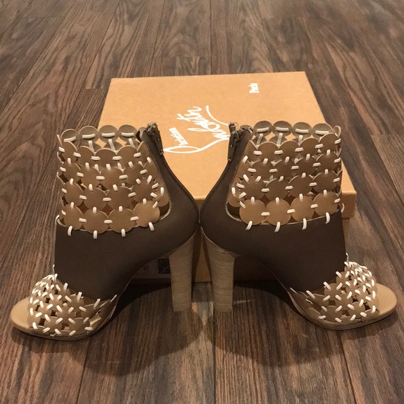 Christian Louboutin Open Toe Booties - Picture 2 of 3